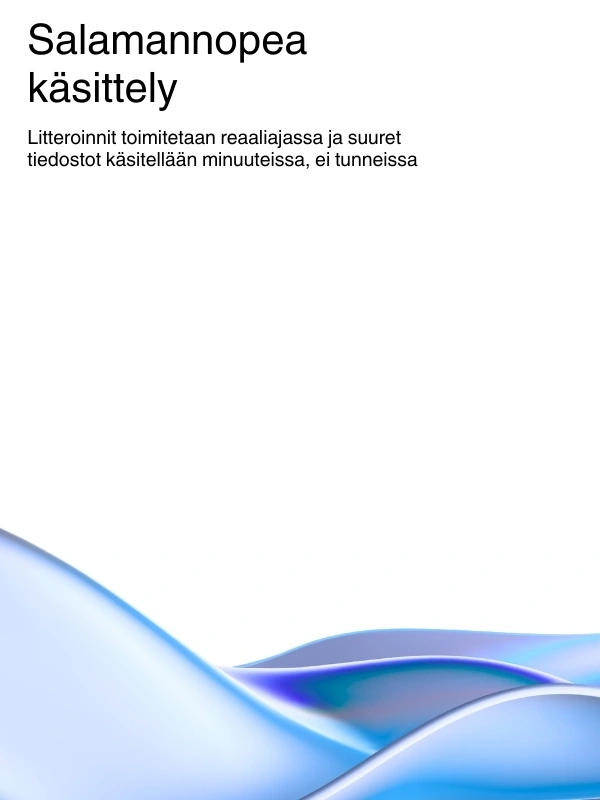 Lightning-fast AI transcription processing with real-time results