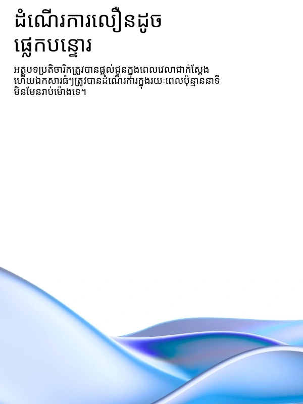 Lightning-fast AI transcription processing with real-time results