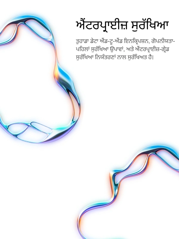 Enterprise-grade security with encrypted transcription storage