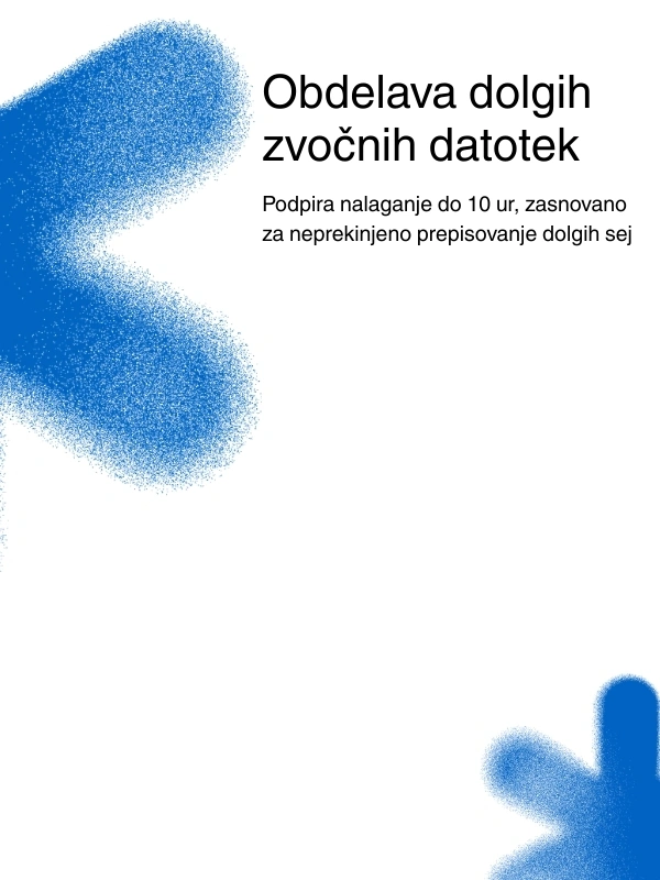 Support for long audio files up to 10 hours