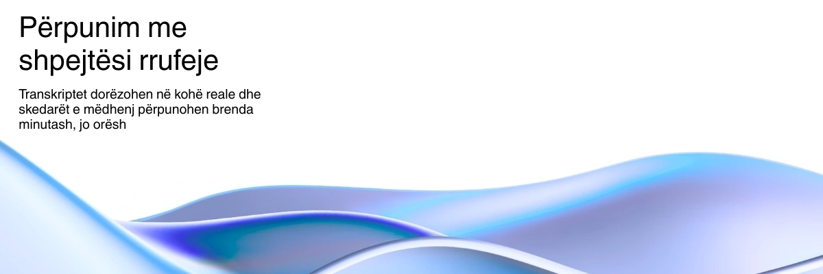 Lightning-fast AI transcription processing with real-time results