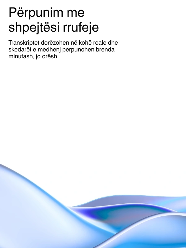 Lightning-fast AI transcription processing with real-time results