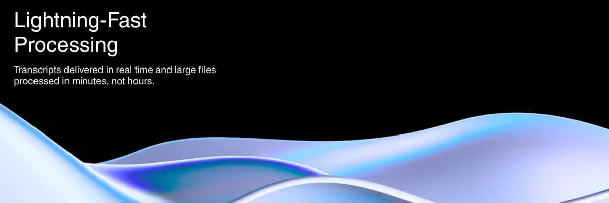 Lightning-Fast Processing